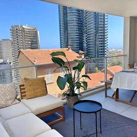 Neuf, Monaco Avec Vue Mer Apartment Beausoleil